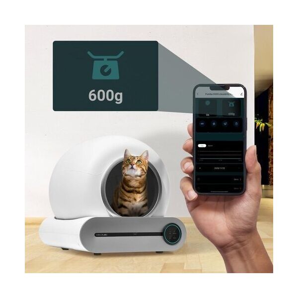 Cecotec Kuweta Samoczyszcząca Pumba 8000 CleanKitty Smart (9567)