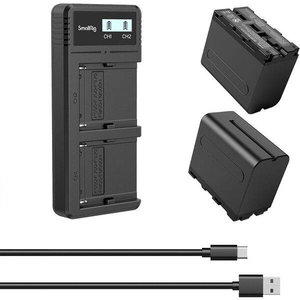 Μπαταρία SmallRig 3823 NP-F970 + φορτιστής