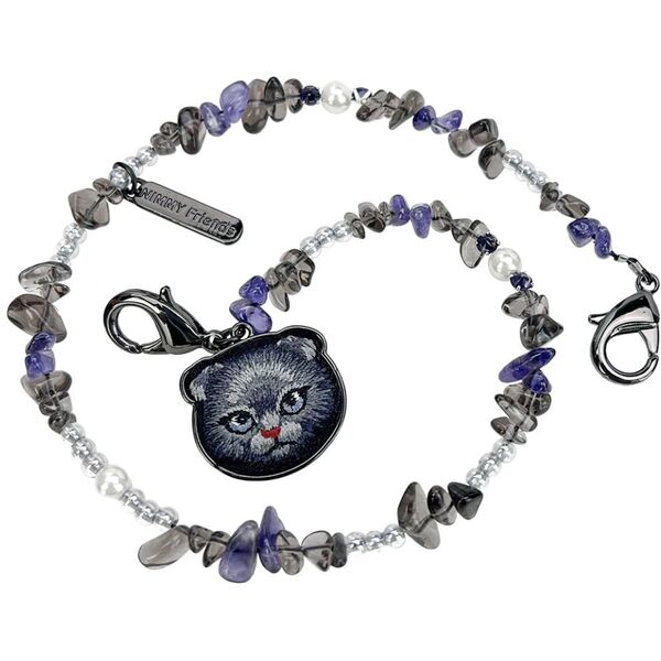 Bag charm handstrap Nimmy Magnetic fashion black