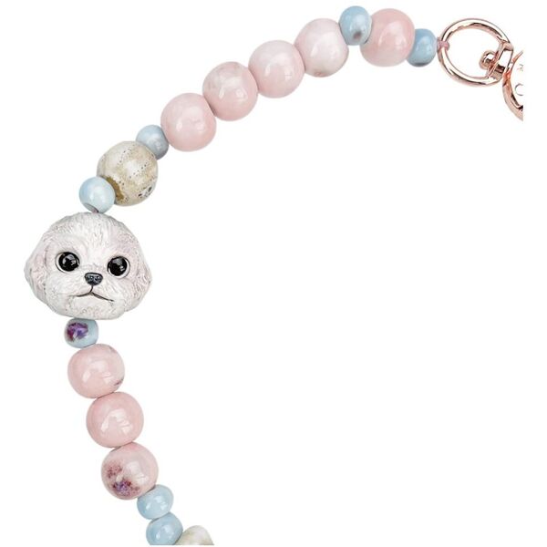 Bag charm handstrap Nimmy New Big Eye Cute Pets 2.0 pink