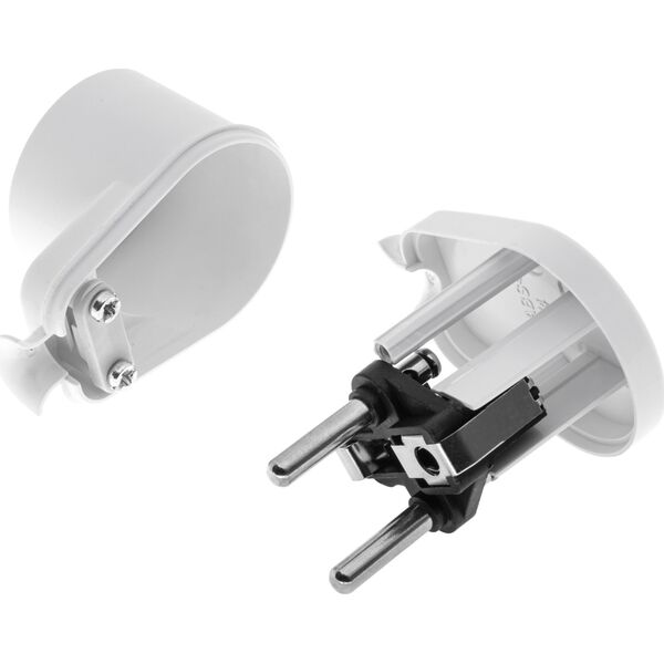 Opal Wtyczka kątowa rozbieralna WT-16 2P+Z 16A biała