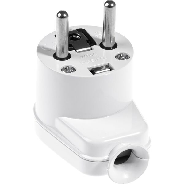 Opal Wtyczka kątowa rozbieralna WT-16 2P+Z 16A biała