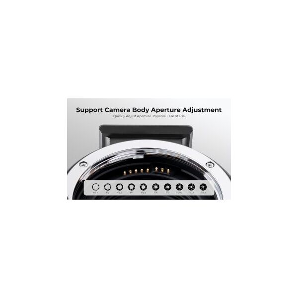 Adapter bagnetowy K&F Concept EF-E IV - Canon EF / Sony E