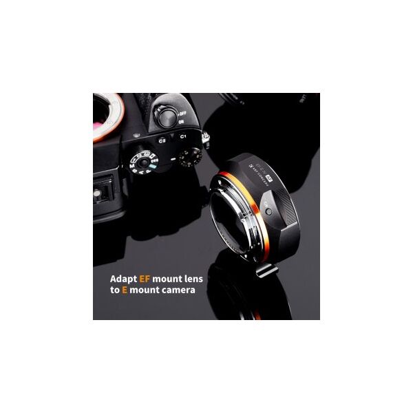 Adapter bagnetowy K&F Concept EF-E IV - Canon EF / Sony E