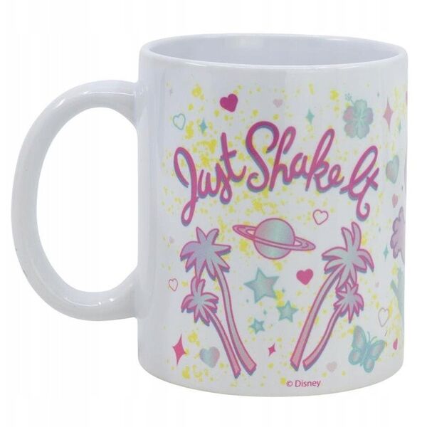 Kubek Ceramiczny Disney Stitch z Uchem do Napojów Stitch & Angel 325ml