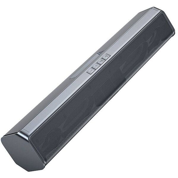 Głośnik bluetooth 2 x 5W 2,5h Hoco BS49 szary