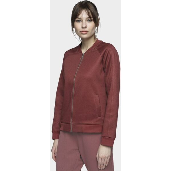 4f Bluza damska H4L21-BLD021 burgund r. M