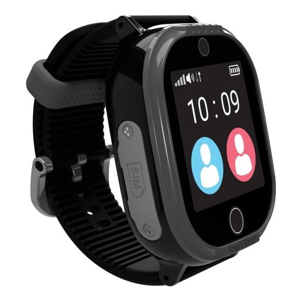 MyKi Watch 4 Lite Black z paskiem Rubber Band Black Grade AB BOX standard