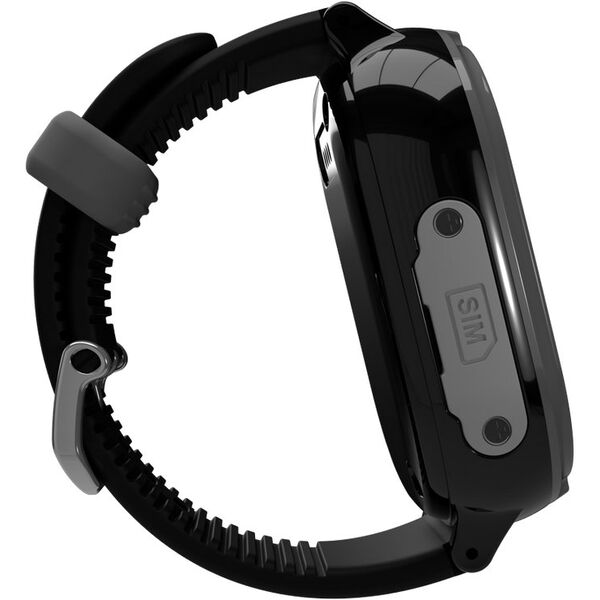 MyKi Watch 4 Lite Black z paskiem Rubber Band Black Grade AB BOX standard