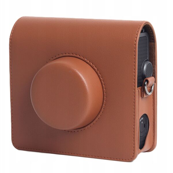 Futerał Etui Pokrowiec Case Osłona Do Fuji Fujifilm Instax Wide Evo / Brązowy