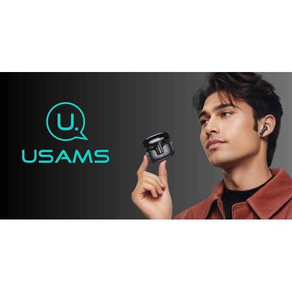 Earphones Bluetooth TWS USAMS IF27 wireless black