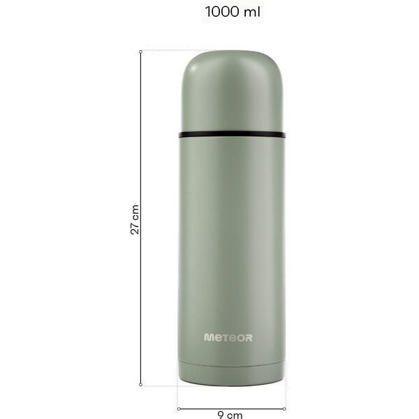 Termos Meteor 1000 ml khaki