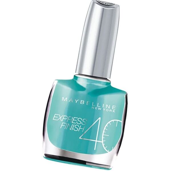 Maybelline Maybelline, Express Finish 40 Seconds, Βερνίκι Νυχιών, Αρ. 862, Τυρκουάζ, 10 ml Για Γυναίκες