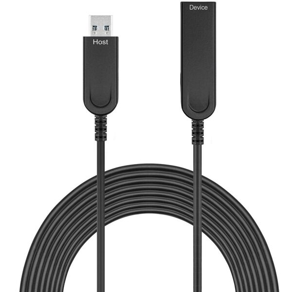 Kabel USB MicroConnect Premium Optic fiber USB 20m,