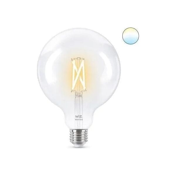 Signify WiZ Filament 60W E27 Globeform G125 Clear Einzelpack