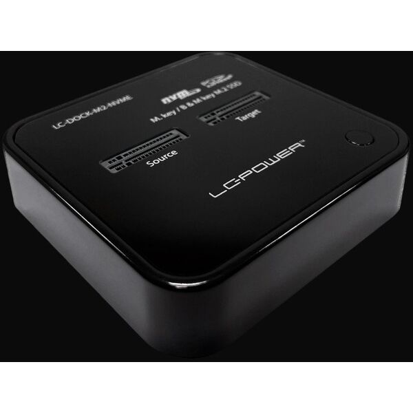 LC-Power LC-Power LC-DOCK-M2-NVME για 2x NVMe-M.2-SSD Dockingstation λιανικής 13797754 4262443280012