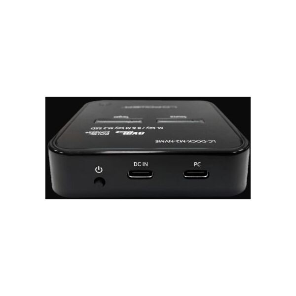 LC-Power LC-Power LC-DOCK-M2-NVME για 2x NVMe-M.2-SSD Dockingstation λιανικής 13797754 4262443280012