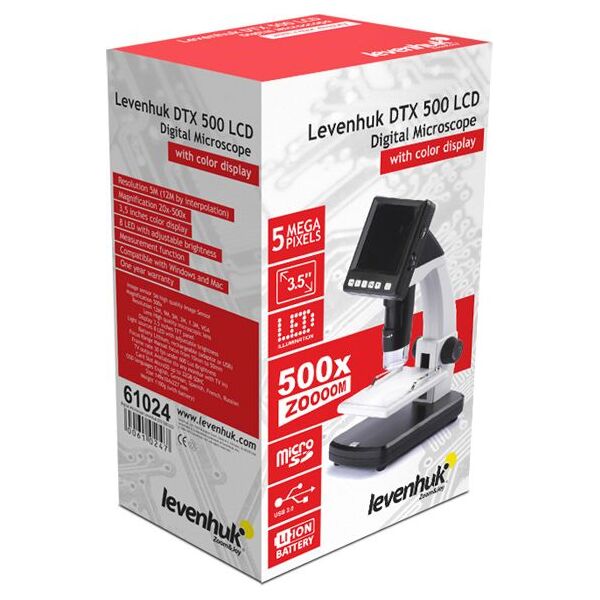 Mikroskop Levenhuk Mikroskop cyfrowy Levenhuk DTX 500 LCD - 61024