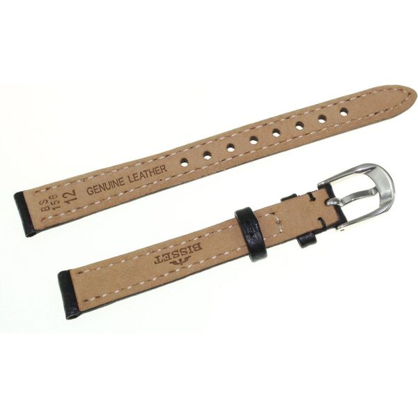 Bisset Skórzany pasek do zegarka Bisset 12 mm BS-156.12.10.01
