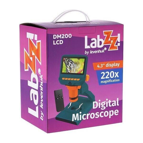 Mikroskop Levenhuk Mikroskop cyfrowy Levenhuk LabZZ DM200 LCD