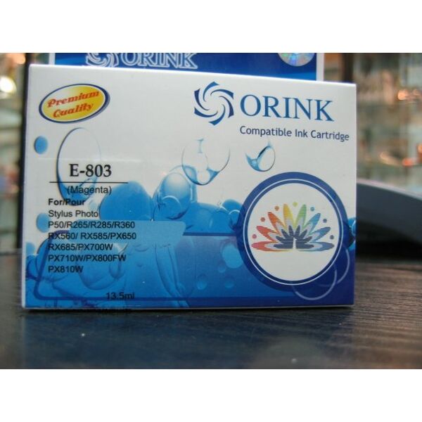 ML Epson T0801 zamiennik (T080140)