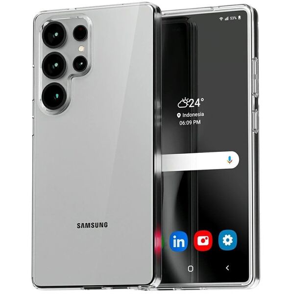 Mercury Jelly Clear Samsung S25 Ultra    S938 przezroczysty/transparent