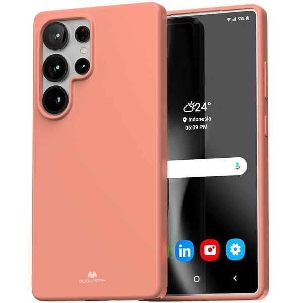 Mercury Soft Sam S25 Ultra S938          różowy/pink