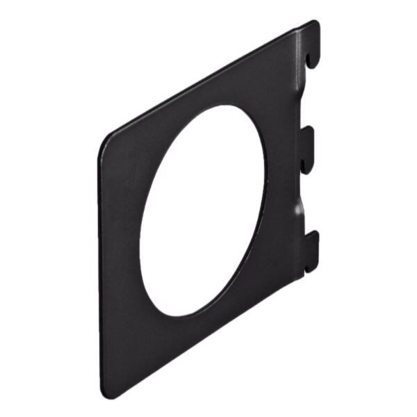 ΣΤΗΡΙΓΜΑ ΒΙΒΛΙΩΝ ΓΙΑ ΤΟΙΧΟ ΚΑΘΕΤΟ 142X118MM ΜΑΥΡΟ