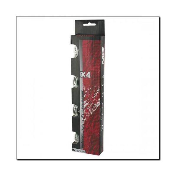 Nils Extreme PU 82A 70x24mm białe kółka (4 szt) (16-2-309)
