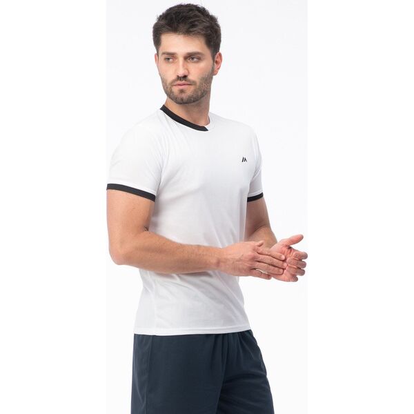 Męska Koszulka Liberos Senior T-shirt  sleet/black rozmiar M