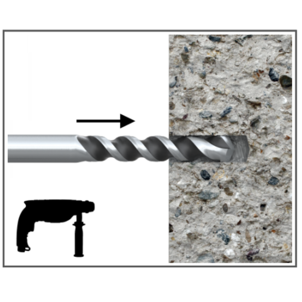 Rawlplug Tuleja rozprężna M10 z gwintem wewnętrznym - 50szt. - R-DCA-10-40