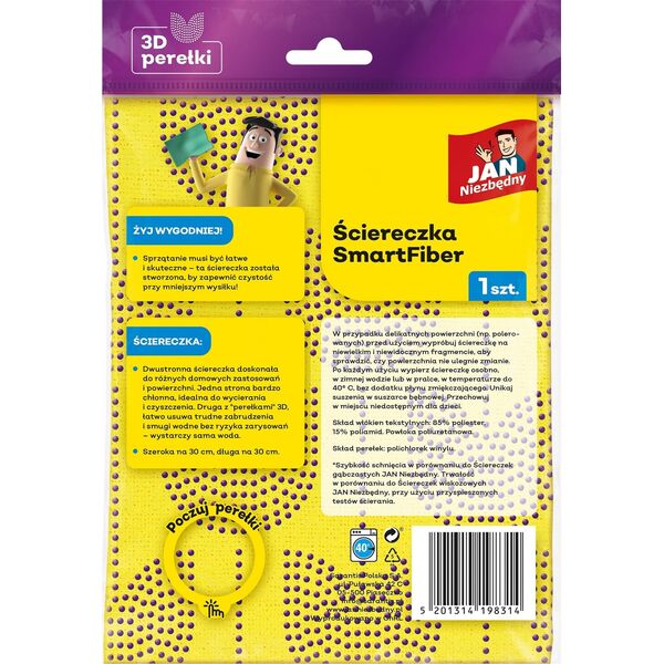 SAR JAN NZ Ściereczka SmartFiber 1szt