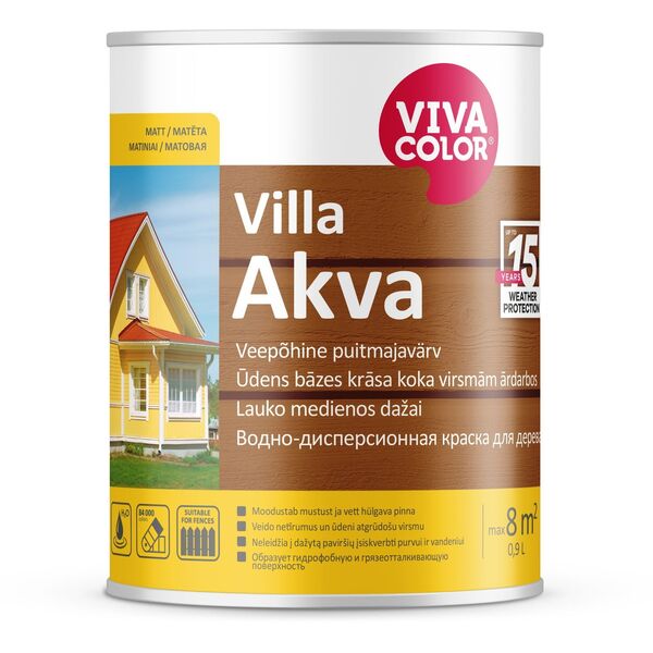 VivaColor ΒΑΦΗ ΠΡΟΣΟΨΗΣ VILLA AKVA A 0.9L