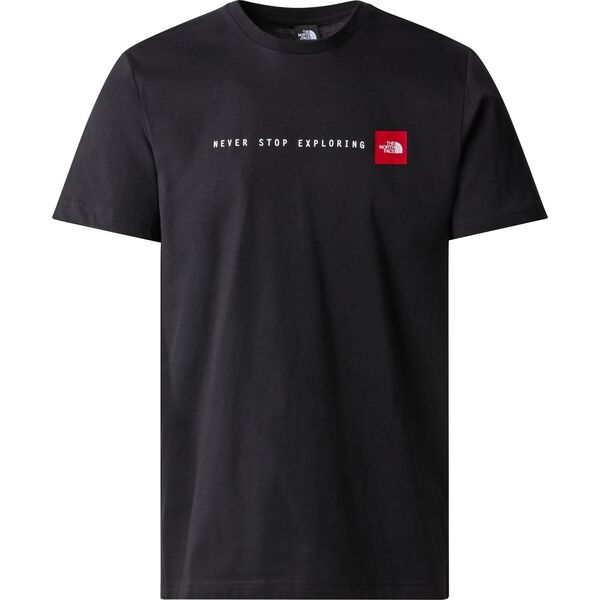 The North Face Koszulka ss never stop exploring tee-tnf black-m THE NORTH FACE