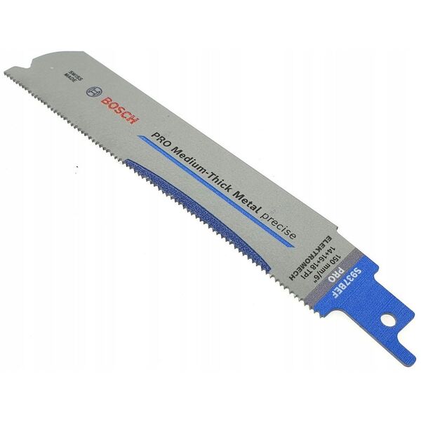 BOSCH Πριονόλαμα για σπαθόσεγα PRO MEDIUM-THICK METAL PRECISE S937BEF 1,1 x 25 x 150mm /25τεμ.