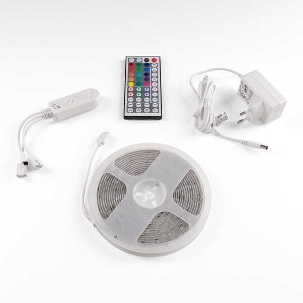 Σετ λωρίδας LED AVIDE, IP65, 150LED, RGB, 16W, ελεγκτής μουσικής, WIFI, με τηλεχειριστήριο, 5m