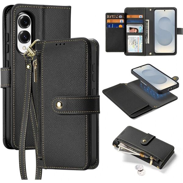 Etui Dux Ducis Lawa z MagSafe na Samsung Galaxy S25 Edge - czarne