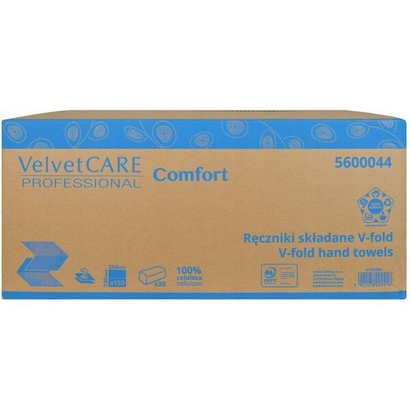 ΧΑΡΤΟΠΕΤΣΕΤΑ ΔΙΠΛΩΜΕΝΗ Velvet ZZ 20X150 COMFORT 9418