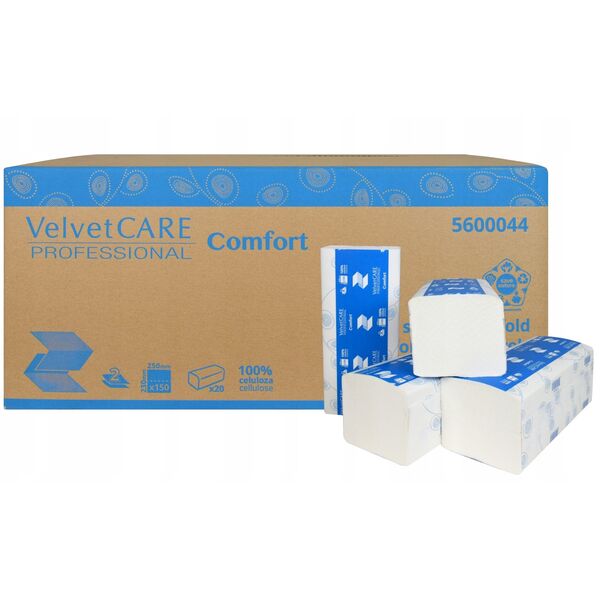 ΧΑΡΤΟΠΕΤΣΕΤΑ ΔΙΠΛΩΜΕΝΗ Velvet ZZ 20X150 COMFORT 9418