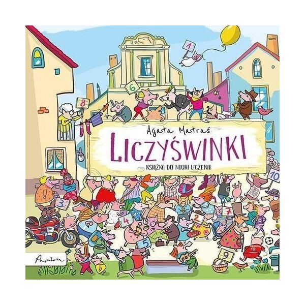 Liczyświnki (książka do nauki liczenia)