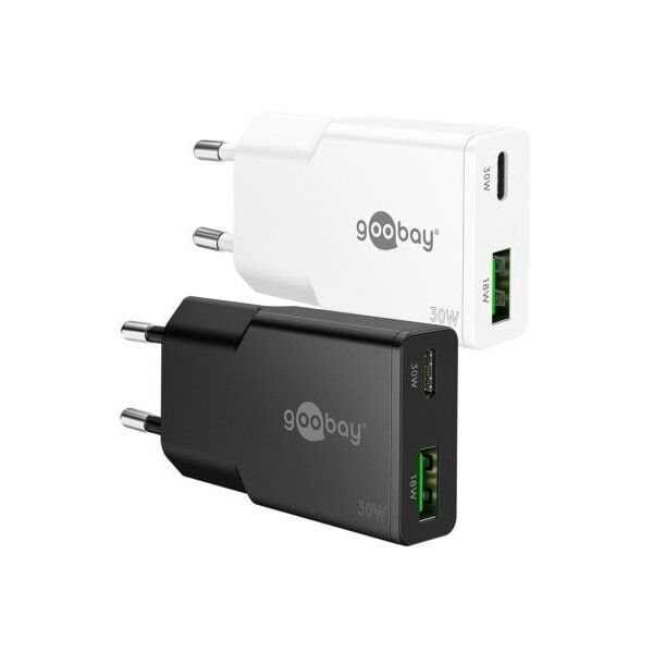 Διπλός φορτιστής USB-C™ PD GaN Slim (30 W)