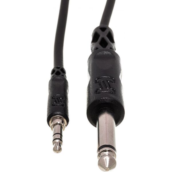 Kabel Hosa Jack 3.5mm - Jack 6.3mm 0.91m czarny (CMP-103)