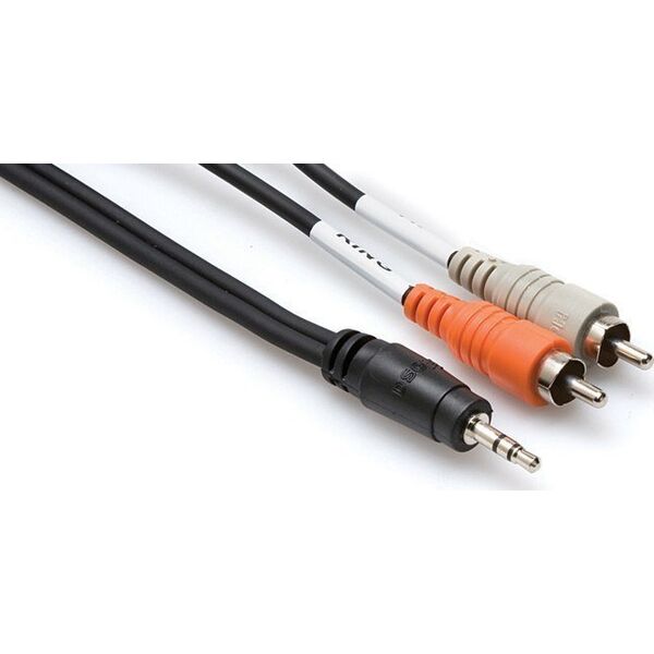 Kabel Hosa Jack 3.5mm - RCA (Cinch) x2 0.91m czarny (CMR-203)