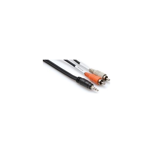 Kabel Hosa Jack 3.5mm - RCA (Cinch) x2 3m czarny (CMR-210)