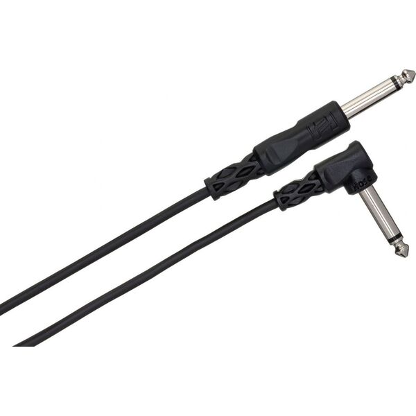 Kabel Hosa Jack 6.3 mm - Jack 6.3 mm x2 0.91m czarny (CPP-103R)