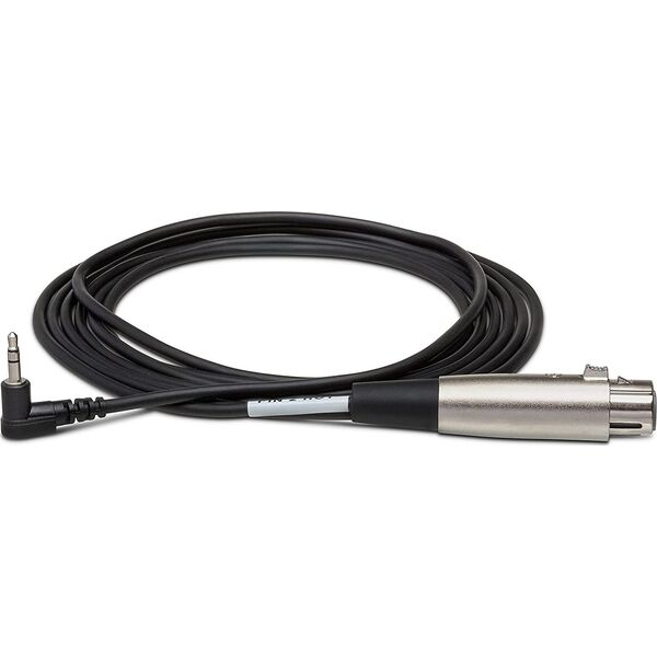 Kabel Hosa Jack 3.5mm - XLR 3m srebrny (XVM-110F)