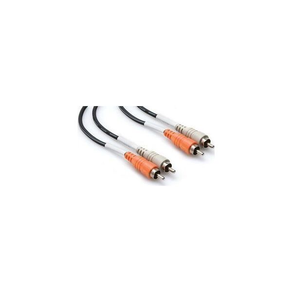 Kabel Hosa RCA (Cinch) x2 - RCA (Cinch) x2 3m czarny (CRA-203)