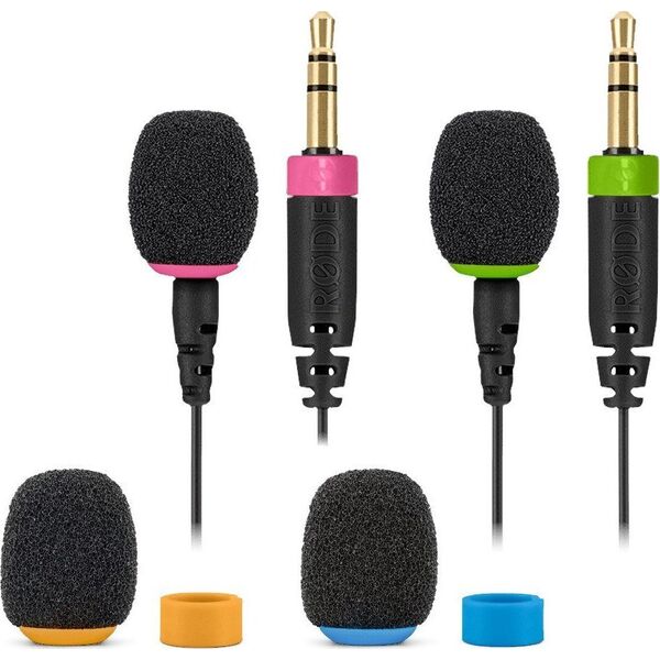 Rode Colors 2 Kolorowe nakładki na Wireless GO i Lavalier