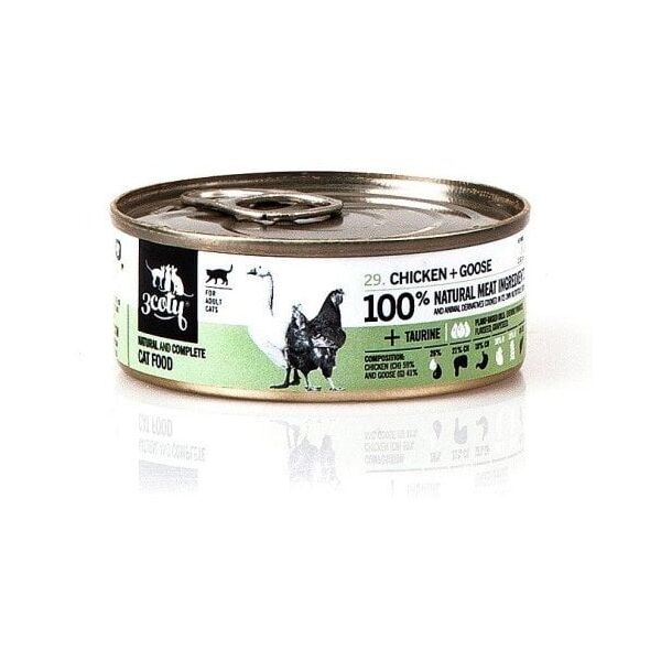 3Coty CHICKEN + GOOSE for Adult cats 80g