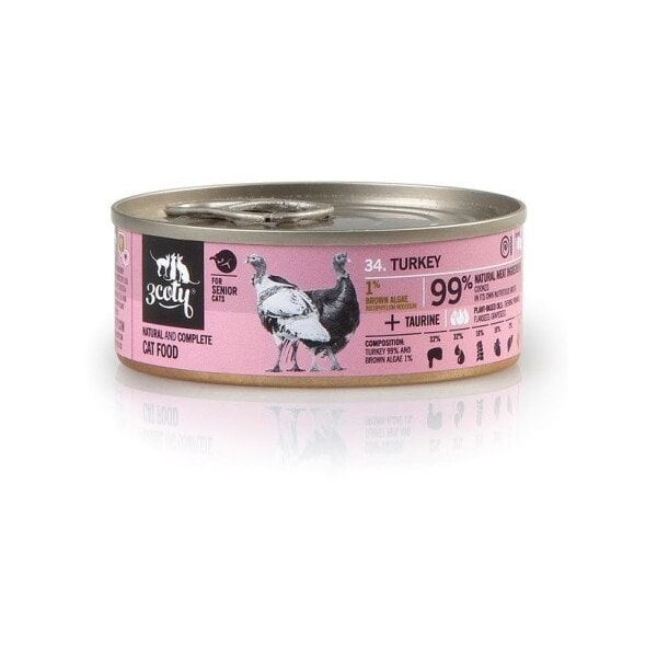 3Coty ΓΑΛΟΠΟΥΛΑ για Ηλικιωμένες Γάτες 80g